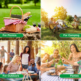 24 Pack Reusable Bamboo Cutlery Set