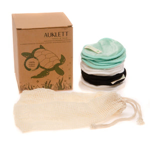 Bamboo Makeup Remover Pads – Pack of 20 (Multicolour)