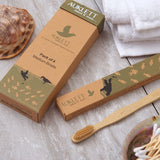 Bamboo Toothbrushes – Pack of 4 (Numbered)