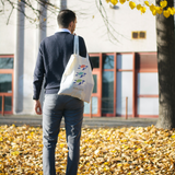 Natural Cotton Turtle Tote Bag